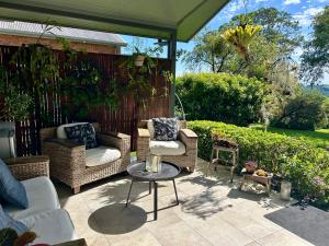 Сад в Byron Bay Hinterland Sanctuary