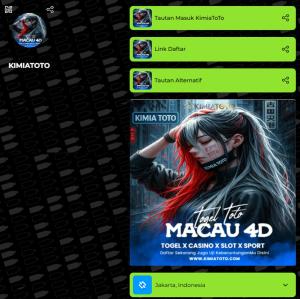 a video game app with a picture of a woman at kimiatoto in Nangapinoh