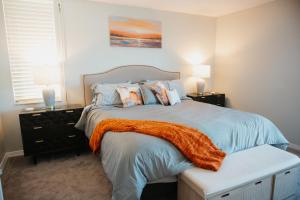 Ένα ή περισσότερα κρεβάτια σε δωμάτιο στο Sea Turtle Bungalow +37 φωτογραφίες