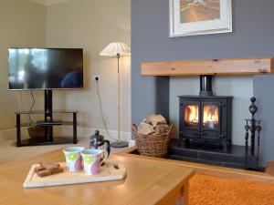 TV a/nebo společenská místnost v ubytování Pleasant Valley