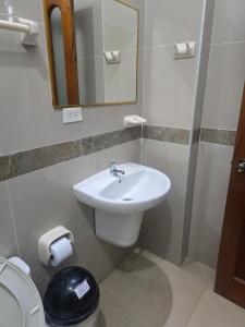 Ένα μπάνιο στο Hospedaje Paraíso