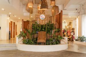 Ο χώρος του λόμπι ή της ρεσεψιόν στο Bay's Inn Resort