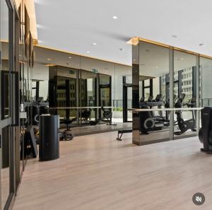 Fitnesscentret og/eller fitnessfaciliteterne på Aspire Boutique Condo Melbourne CBD