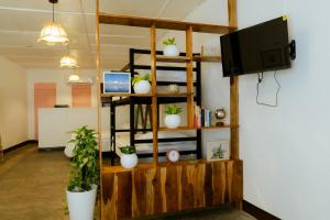 Μια τηλεόραση ή/και κέντρο ψυχαγωγίας στο Itzá Loft