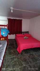 Ένα ή περισσότερα κρεβάτια σε δωμάτιο στο Casa proxima a zona comercial