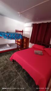 Ένα ή περισσότερα κρεβάτια σε δωμάτιο στο Casa proxima a zona comercial