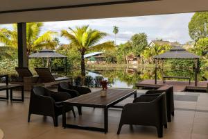 Κήπος έξω από το JJs Residence