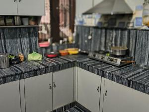 O bucătărie sau chicinetă la Stay home villas