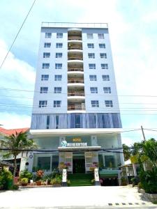 Bygningen som hotellet ligger i