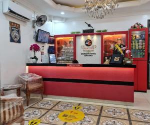 Vstupní hala nebo recepce v ubytování Ghazrins Hotel Dataran Larkin