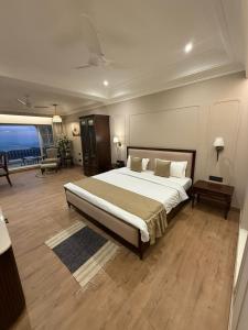 Postel nebo postele na pokoji v ubytování The Lanswood Estate