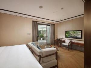 Μια τηλεόραση ή/και κέντρο ψυχαγωγίας στο Fliport Hotel Zhangzhou Yuanshan