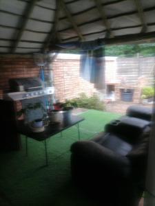 Grillfaciliteterne i lejligheden som gæsterne kan bruge