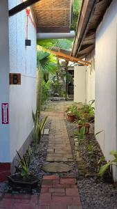 Κήπος έξω από το AA Jungle Guesthouse