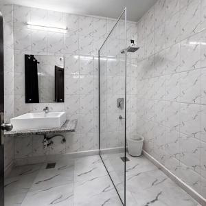 Koupelna v ubytování Hotel Radiance, Karol Bagh, New Delhi