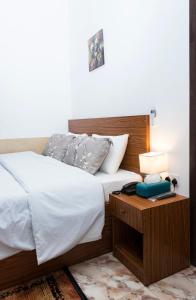 Ένα ή περισσότερα κρεβάτια σε δωμάτιο στο Wepia Guest House