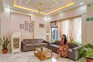 Posezení v ubytování FabHotel The Viraaj