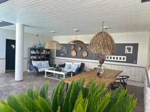 Χώρος καθιστικού στο Southern Cross Guesthouse