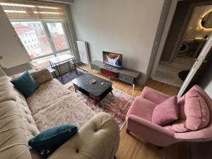 Χώρος καθιστικού στο Centralsuit