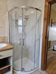 Koupelna v ubytování Rosswood House