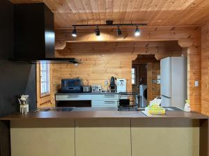 Η κουζίνα ή μικρή κουζίνα στο Le Mistral Hakuba