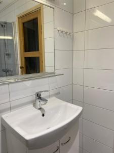 Koupelna v ubytování Apartment Puijonkatu