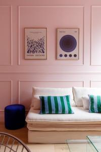 Гостиная зона в Pink - Superbe cocon cœur Chartrons - Jardin Public - clim