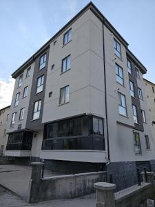 Bygningen som lejligheden ligger i