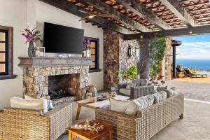 Et opholdsområde på Casa Brisa Del Cabo