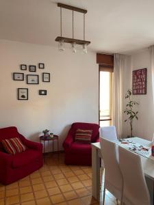 Et opholdsområde på A casa di Filo