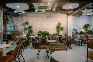 Гостиная зона в La Beaute Hotel - Quy Nhơn +44 фотографии