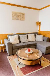 Posezení v ubytování Appartement Eskival skis aux pieds