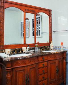 Køkken eller tekøkken på Golden Palm Boutique Hotel