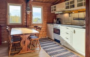 Η κουζίνα ή μικρή κουζίνα στο Beautiful Home In Rörvik With Wifi