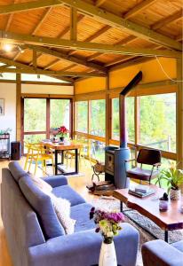 Χώρος καθιστικού στο Casa Loma