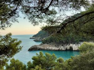 a small island in the middle of the ocean at B&B Casa Desimio in Vieste
