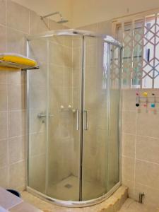 Koupelna v ubytování Mcari suite