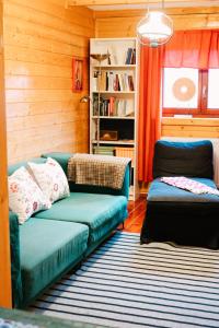 Χώρος καθιστικού στο Osada Bura Polana