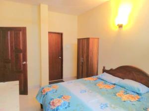 En eller flere senge i et værelse på Span Tower