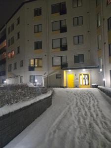 Bygningen som lejligheden ligger i