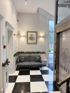 Χώρος καθιστικού στο Vila Komoda