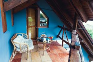 Balkón nebo terasa v ubytování Art-Rustic Boutique Hotel