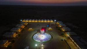 Άποψη από ψηλά του haritage desert safari camp