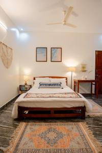 Postel nebo postele na pokoji v ubytování Boho 3-Bed Retreat with Ensuite Baths - Agonda Goa + 22 fotografií