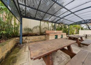 Balkón nebo terasa v ubytování Perth CBD Retreat