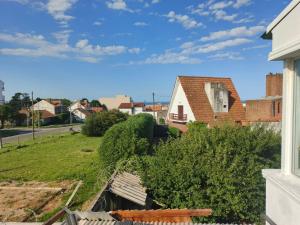 Bygningen som feriehuset ligger i