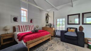 Postel nebo postele na pokoji v ubytování 40 on Longmarket