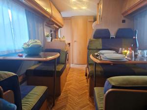 Et opholdsområde på Autocaravana