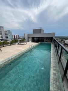 Πισίνα στο ή κοντά στο Flat Studio Cuiabá NOVO, apartamento1308, Ótima localização