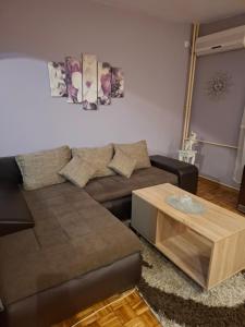 Χώρος καθιστικού στο Stan na dan DN-apartman